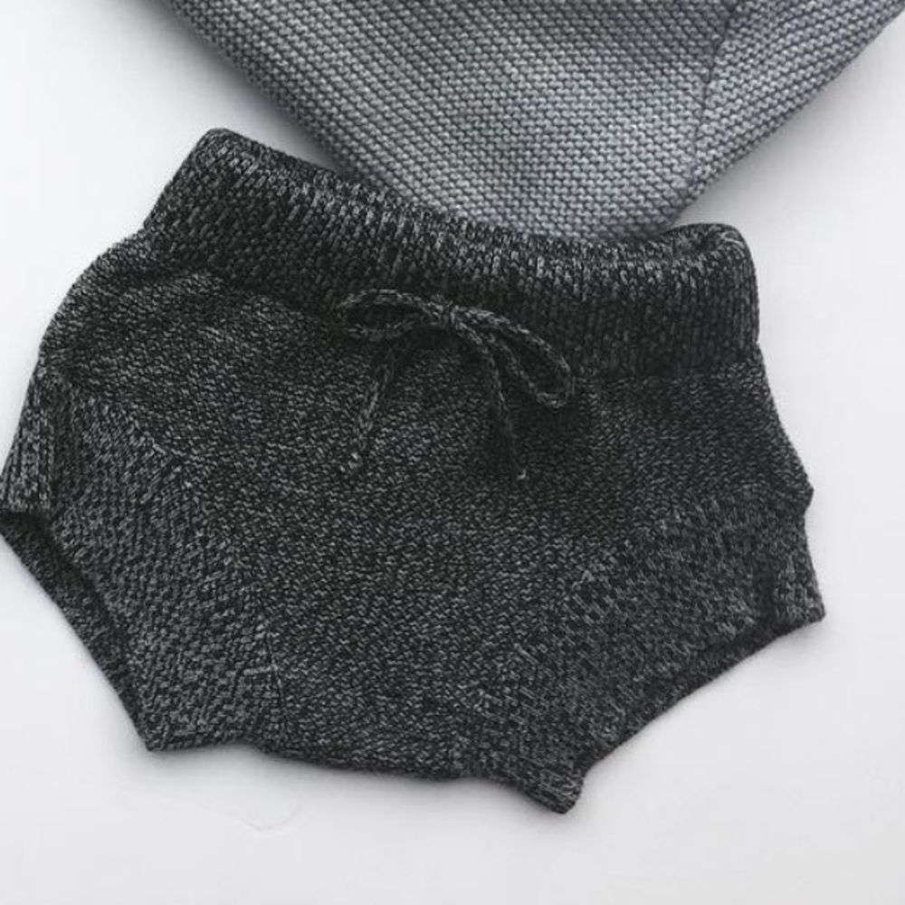 Mini siblings bloomers 70% cotton 30% strength resistant extrafine merino wool